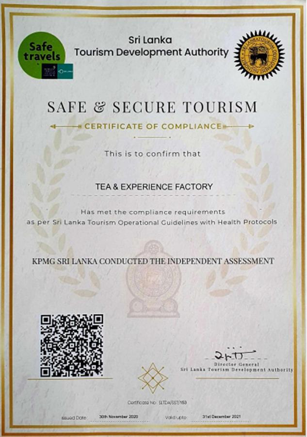 Tea And Experience Factory - Thema Collection Hotel Mandaran Newara Eksteriør billede